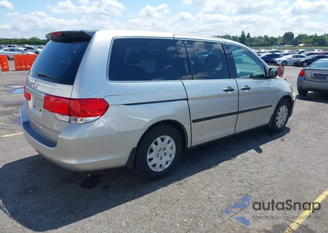 2009 Honda Odyssey Lx из США, поврежденный, VIN 5FNRL382X9B051414